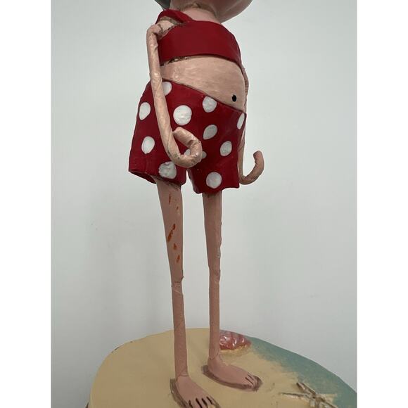 Lori Mitchell Figurine Shelly Sells Seashells Girl at the Beach Missing Bucket - Picture 7 of 9
